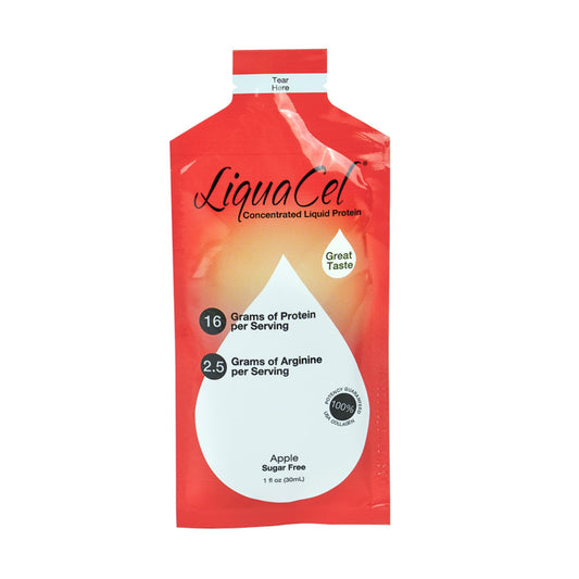 LiquaCel® Apple Concentrated Liquid Protein, Sugar Free, 1-ounce Packets GH-89