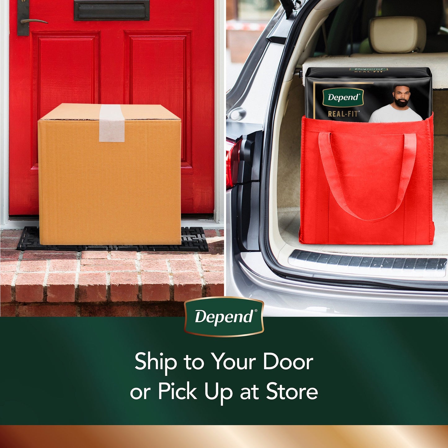 Depend® Real Fit® Underwear for Men, Small/Medium 55426