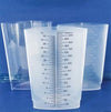 Graduated Container Triangular Polypropylene 32 oz. - GP620