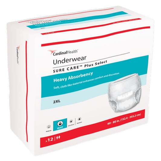 Sure Care™ Plus Heavy Absorbent Underwear, 2X-Large 1560P