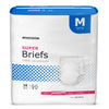 Unisex Adult Incontinence Brief McKesson Medium Disposable Moderate Absorbency - BR30643