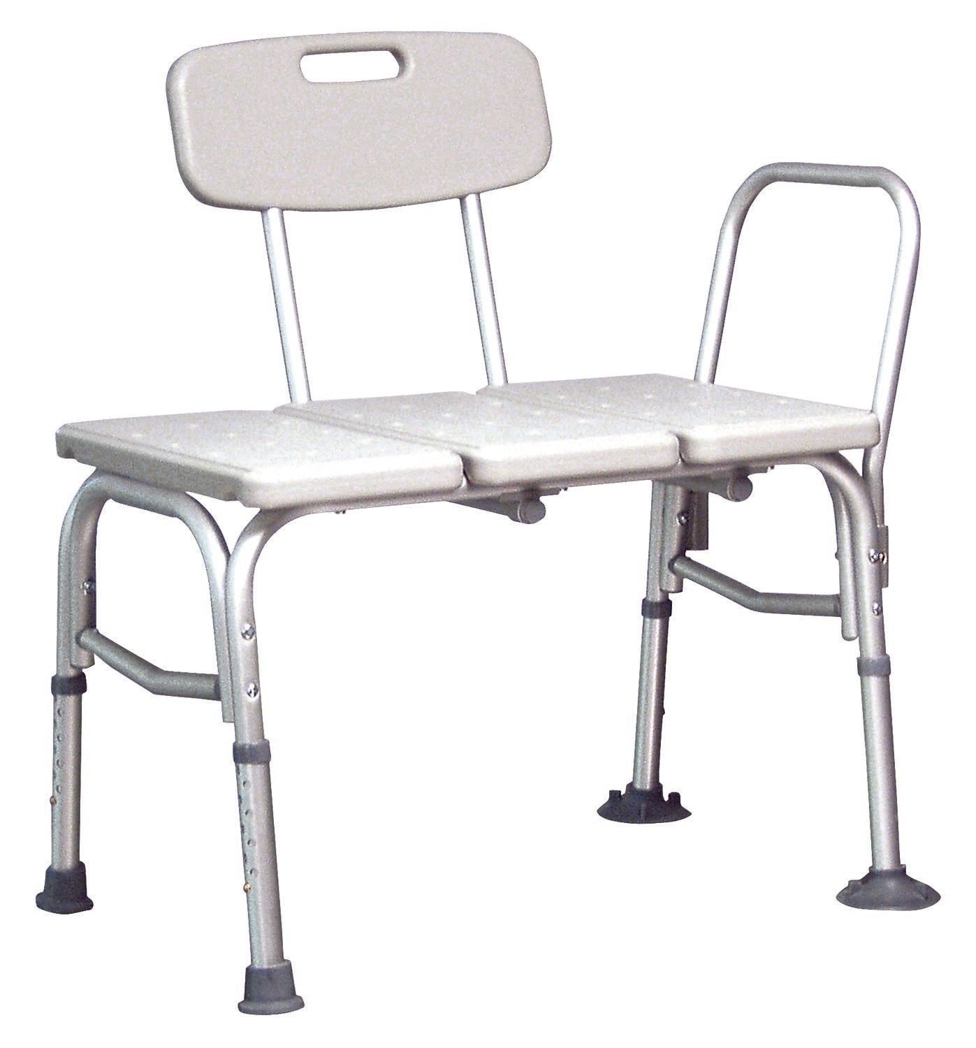 Lumex® Maxi-Drain Bath Transfer Bench Side Arm 22-1/4 Inch Seat Height 350 lbs. Weight Capacity - 7927A