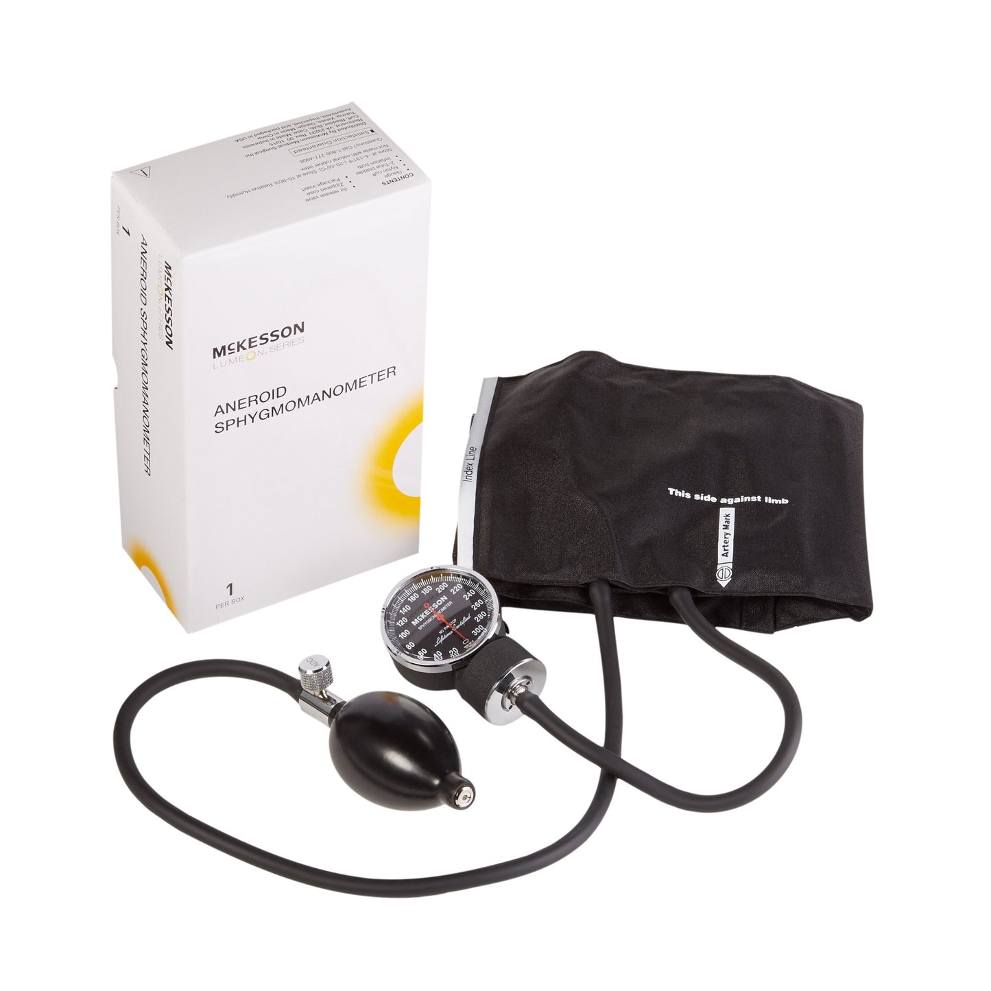 McKesson Lumeon 2-Tube Aneroid Sphygmomanometer with Cuff 01-720-11ABKGM
