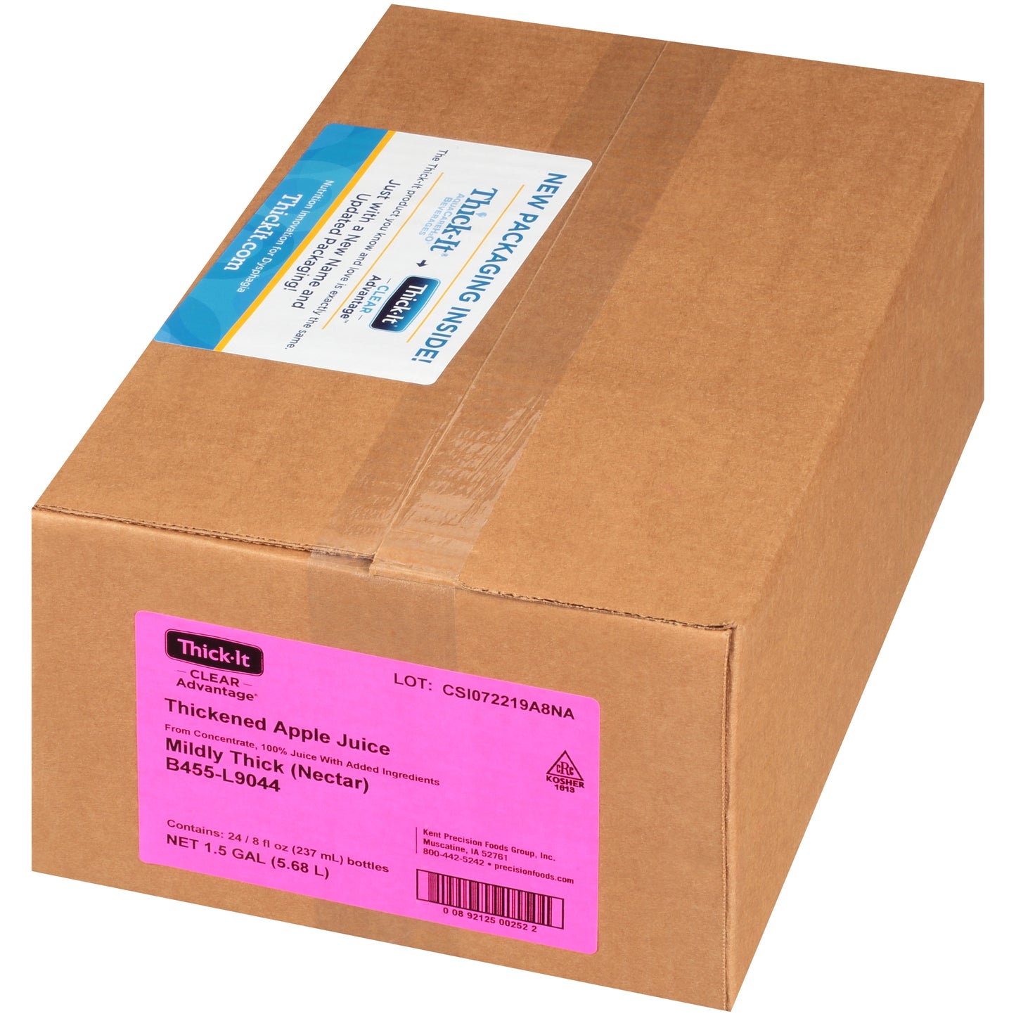 Thick-It® Clear Advantage® Nectar Consistency Apple Thickened Beverage B455-L9044