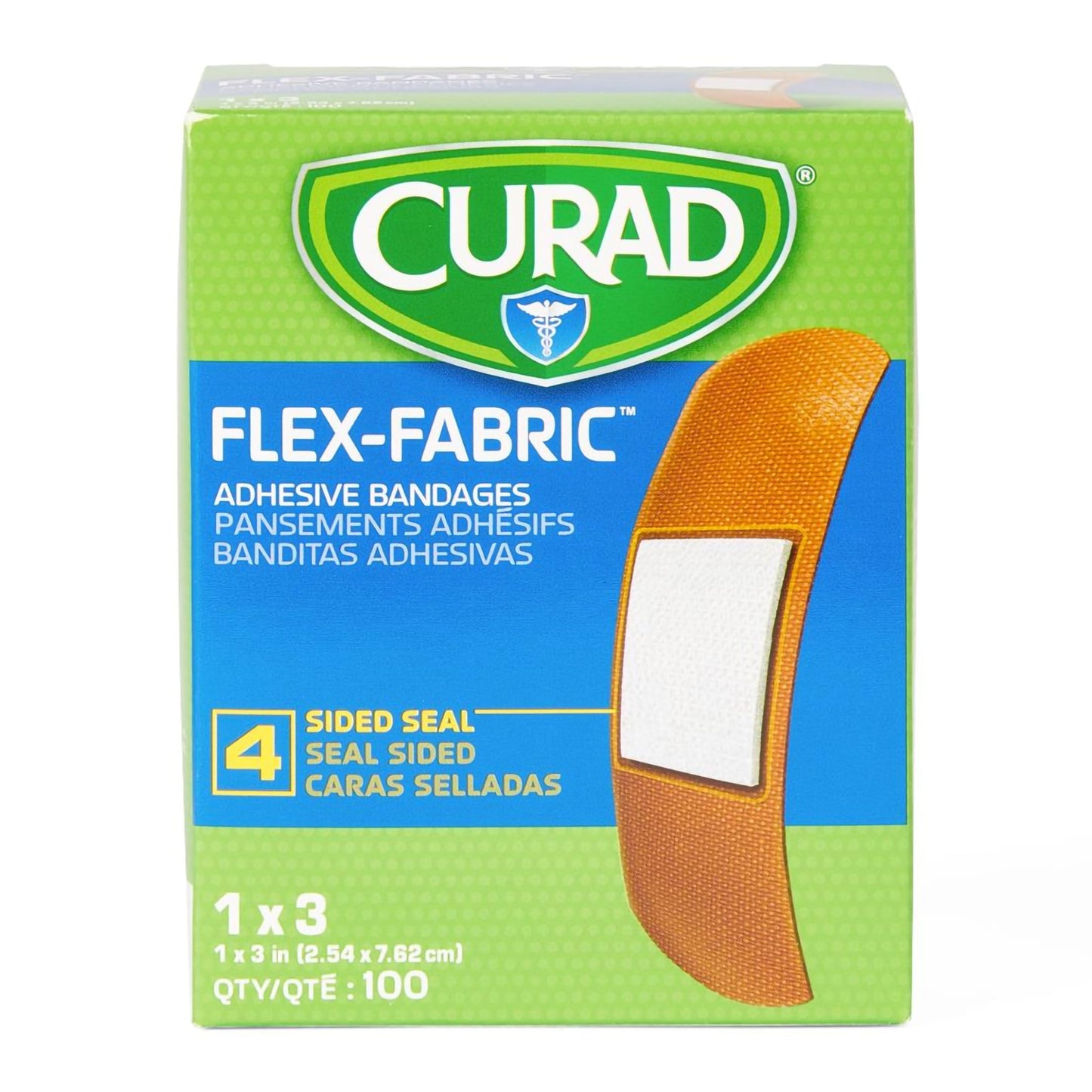Comfort Cloth® Tan Adhesive Strip, 1 x 3 Inch NON25660