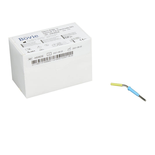 Blade Electrode Derm-Elite® Stainless Steel NonSterile Blunt Angled Blade Tip Disposable - A806DE