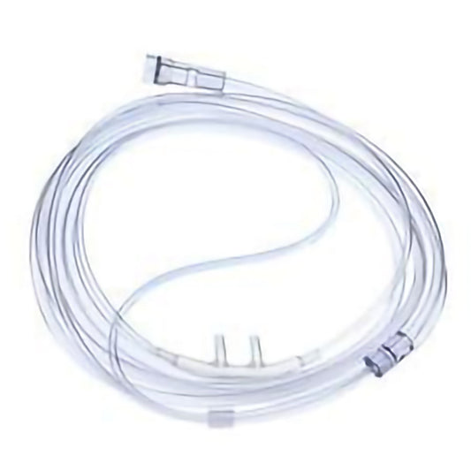 Nasal Cannula Softech® Adult Straight Prong / Flared Tip 25 Foot O2 Line - HUD1824