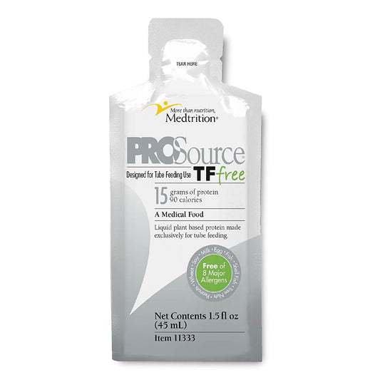 Tube Feeding Formula ProSource® TF Free Unflavored Liquid 1.5 oz. Pouch - 11333