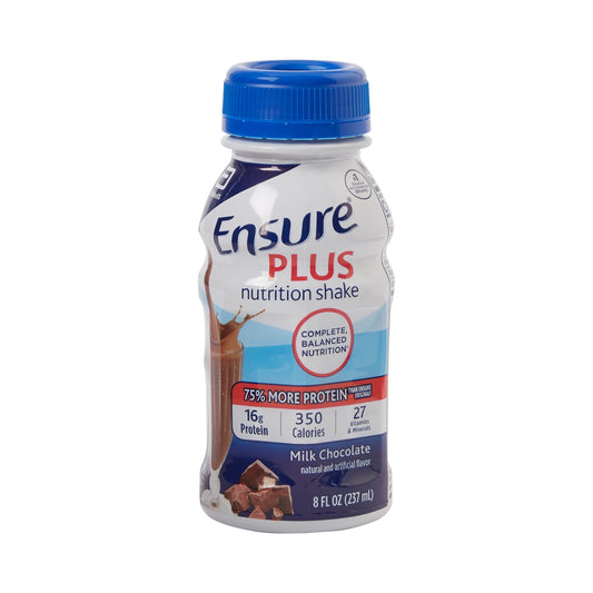 Ensure® Plus Therapeutic Nutrition, Chocolate, 8-ounce bottle 57266