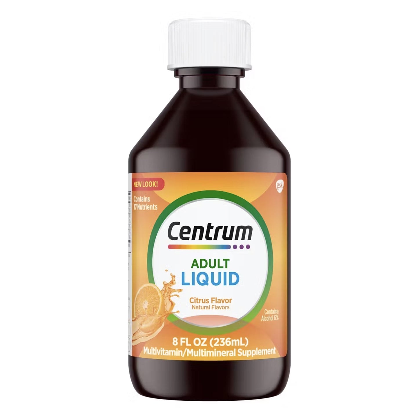 Centrum Adults Multivitamin/Multimineral Liquid Citrus 05730513302