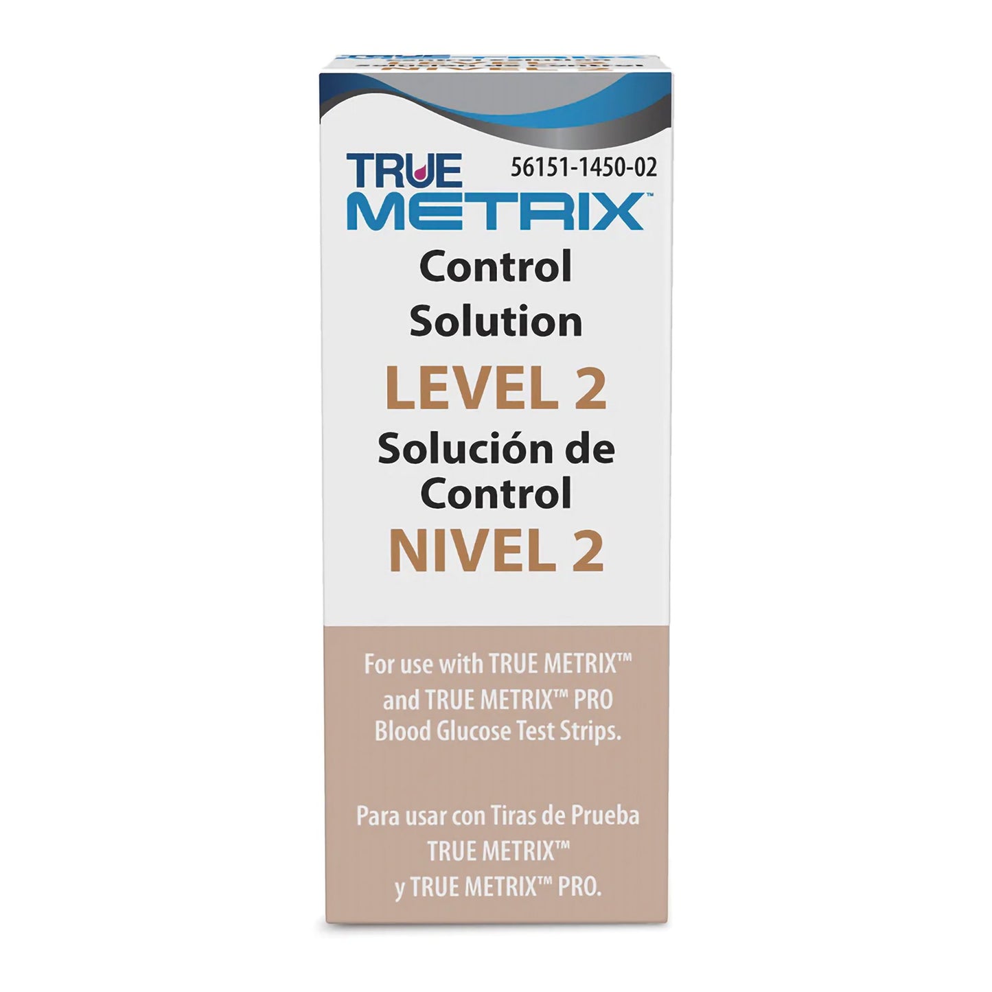 Blood Glucose Control Solution TRUE METRIX® 3 mL Level 2 R5H01-2