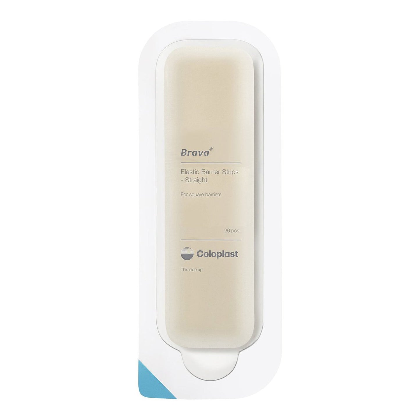 Coloplast Ostomy Elastic Barrier Strips, Straight 120740