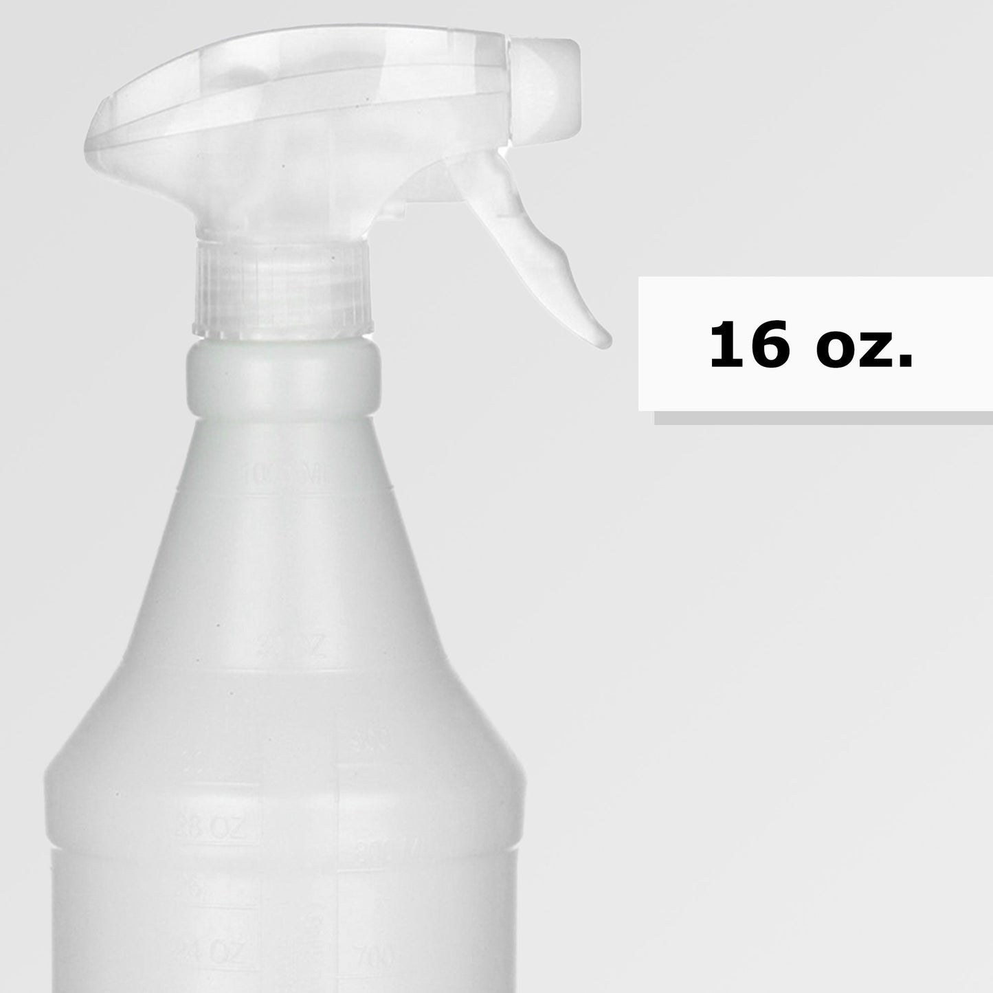 Empty Spray Bottle Medical Safety Systems HDPE 16 oz. 375-66131000