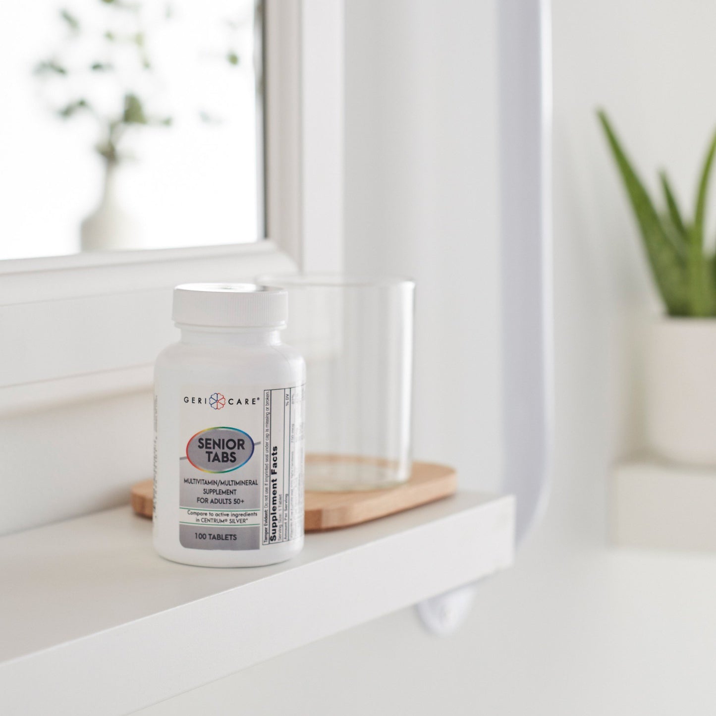 Geri-Care® Senior Tabs Multivitamin/Multimineral Supplement for Adults 50+ 551-01-GCP