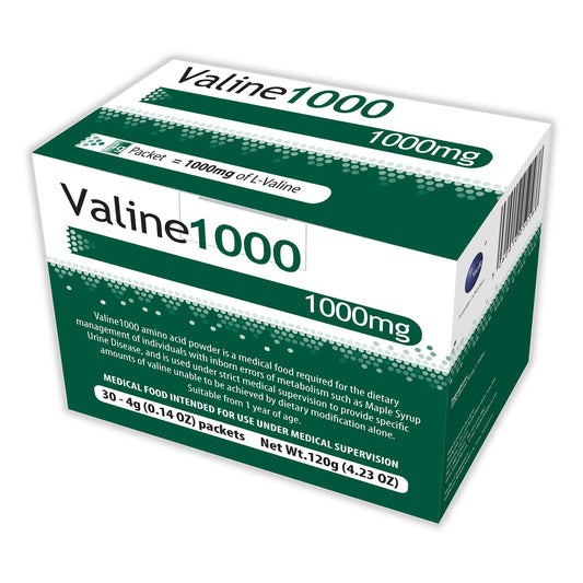 Valine1000 Medical Food for the Dietary Management of MSUD 812539021186