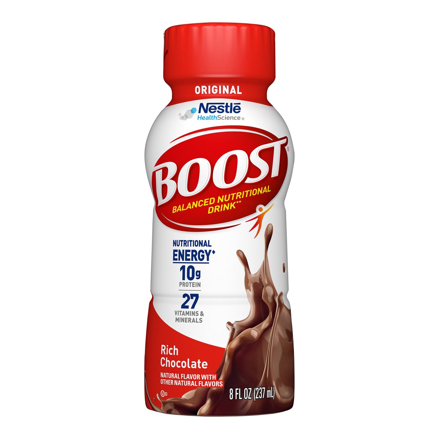 Boost® Original Chocolate Balanced Nutritional Drink, 8-ounce carton 00043900169729
