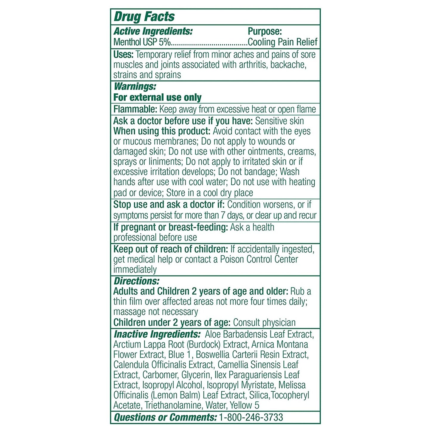 Biofreeze® Professional Pain Relieving Gel, 4-ounce tube RKT3209975