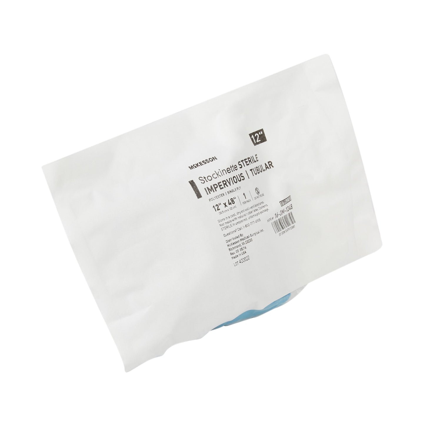 McKesson Impervious Surgical Stockinette, 12 x 48 Inch 16-3M-1248