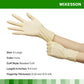 McKesson Confiderm® Latex Exam Glove, Extra Large, Ivory 14-320