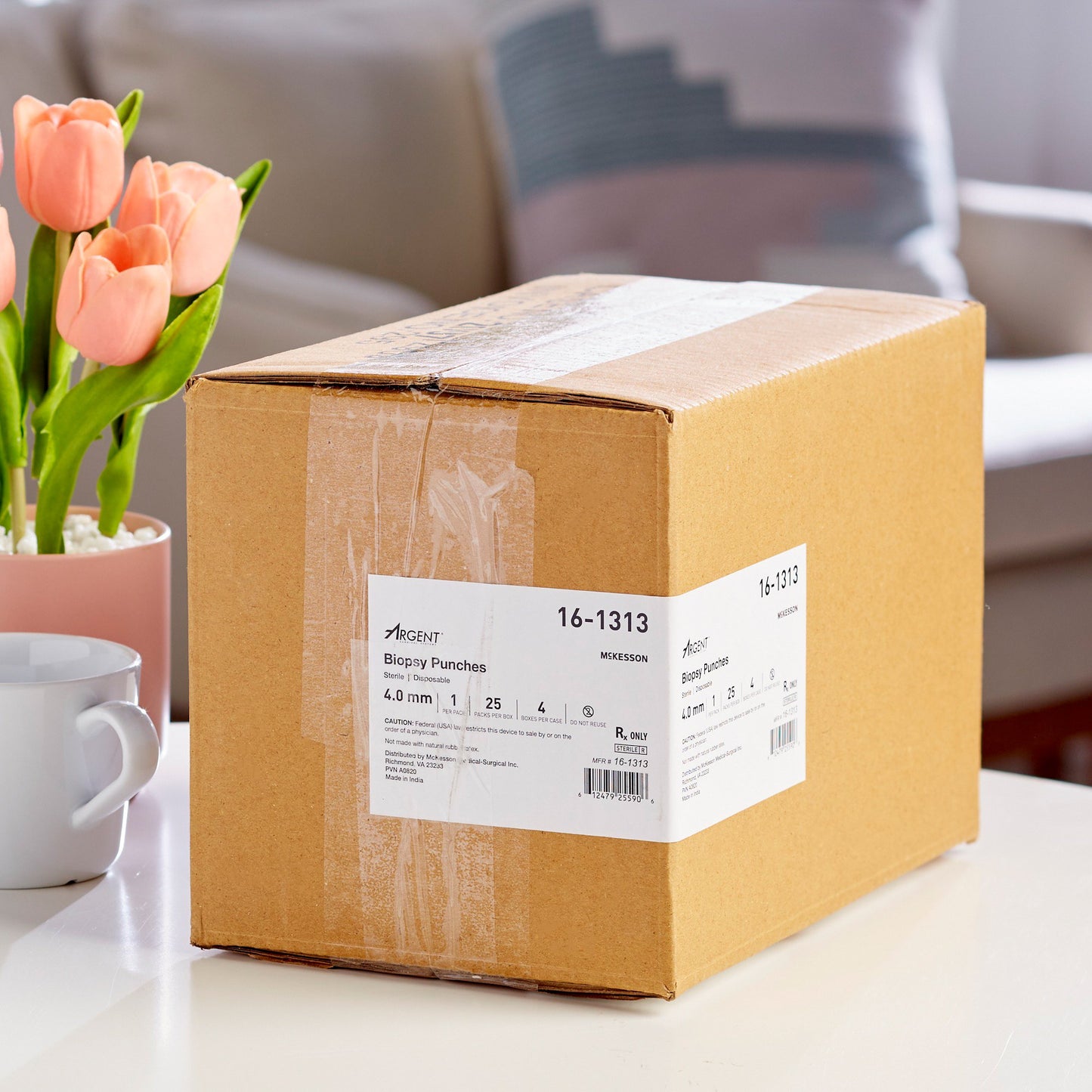 McKesson Argent™ Disposable Biopsy Punches, 4.0 mm 16-1313