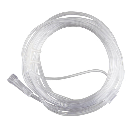 Nasal Cannula McKesson Adult Curved Prong / NonFlared Tip 7 Foot O2 Line - 32637