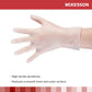 McKesson Confiderm® Vinyl Exam Glove, Large, Clear 14-168