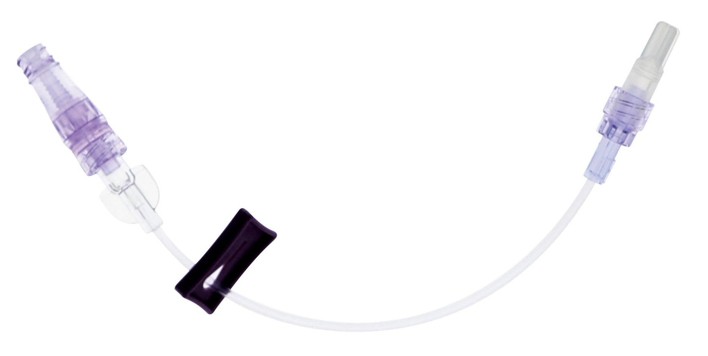IV Extension Set ICU Needle-Free Port Small Bore 7 Inch Tubing - MC33213