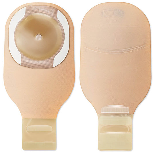 Ostomy Pouch Premier™ One-Piece System 12 Inch Length Flat, Trim to Fit Up to 2-1/2 Inch Stoma Drainable - 8931