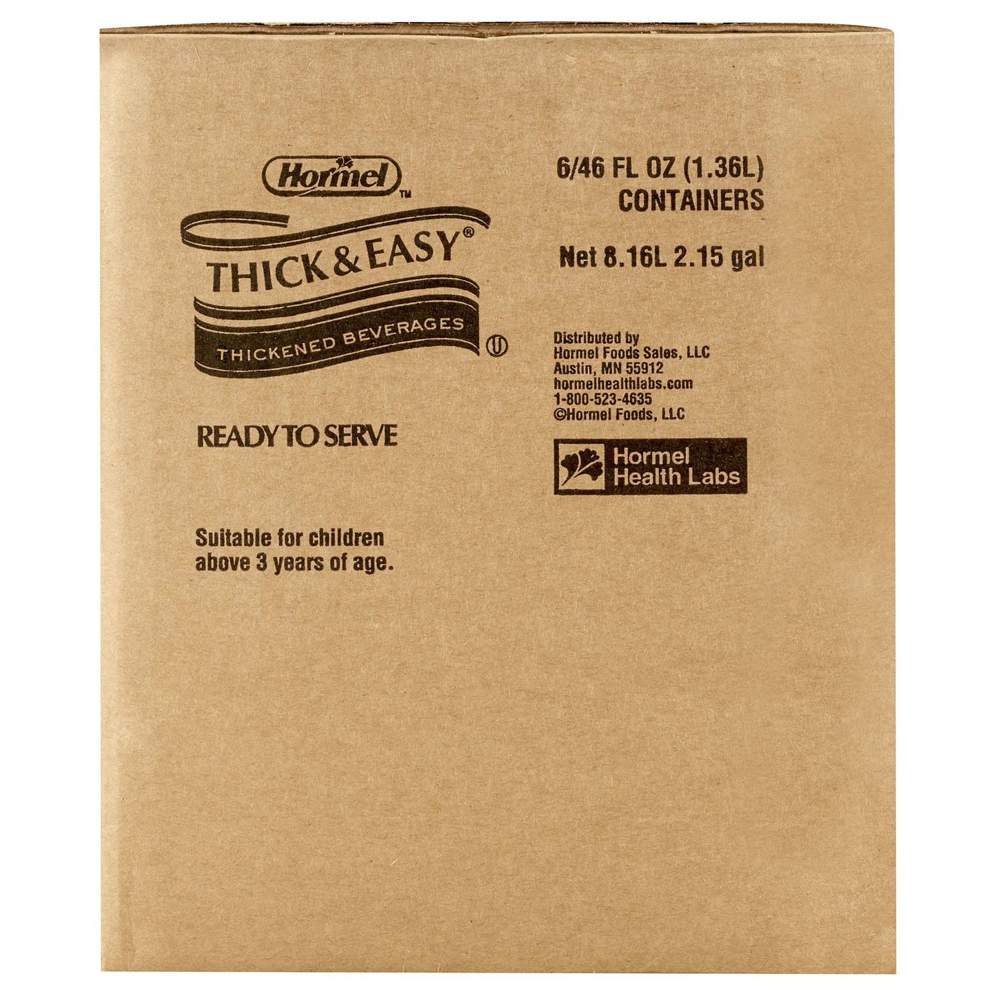 Thick & Easy® Clear Honey Consistency Orange Juice Thickened Beverage 40123