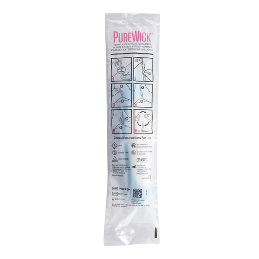 Female External Catheter PureWick™ 10 L X1.5 W Inch - PWFX30