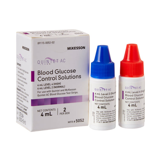 McKesson Quintet AC® Glucose Control Solution, 4 mL 5052