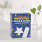 Glitter™ Stat Strip® Kid Design (Glitter Stars and Stripes) Adhesive Strip GLIAST100