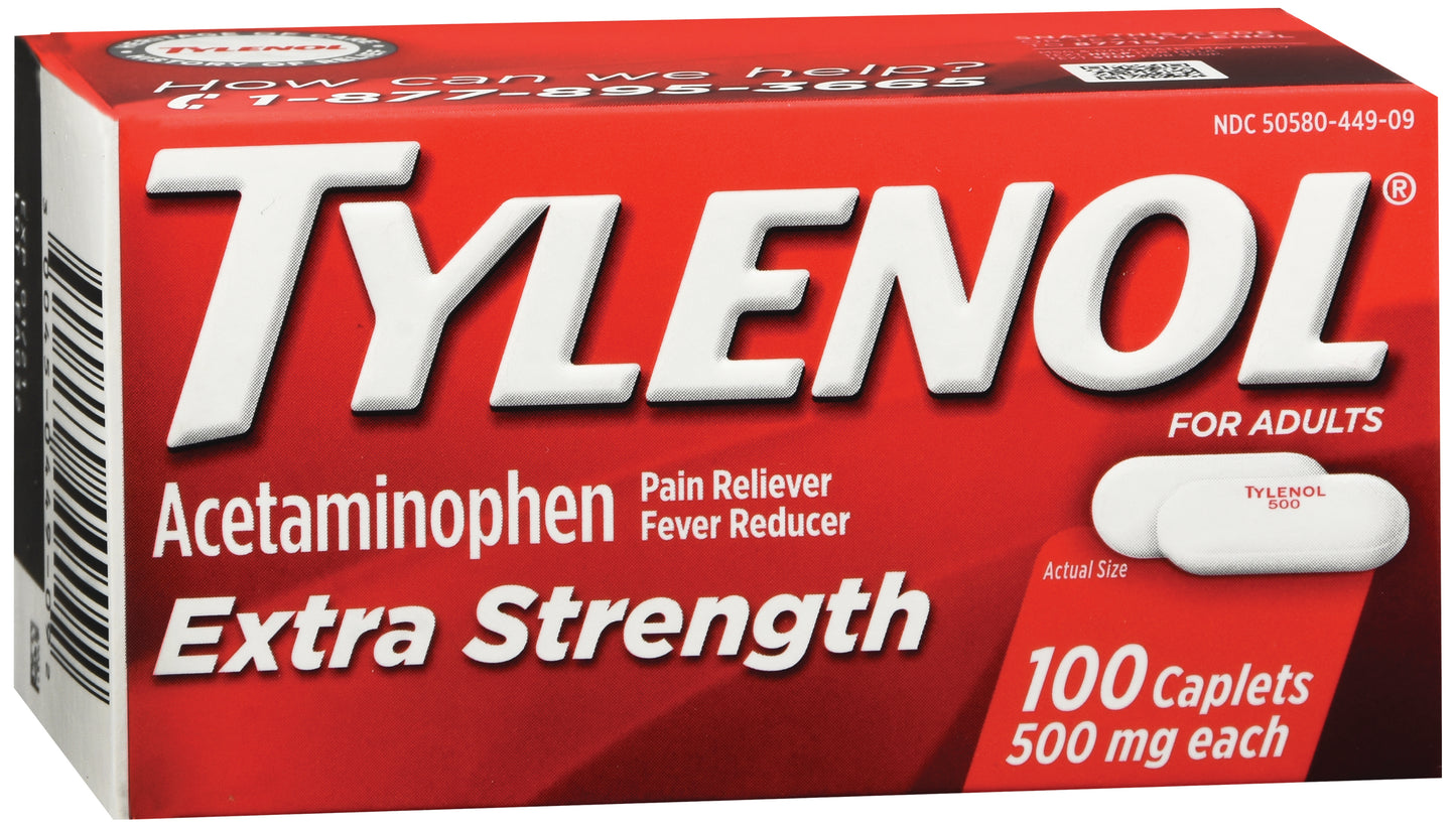 Tylenol® Extra Strength Caplets 304490900