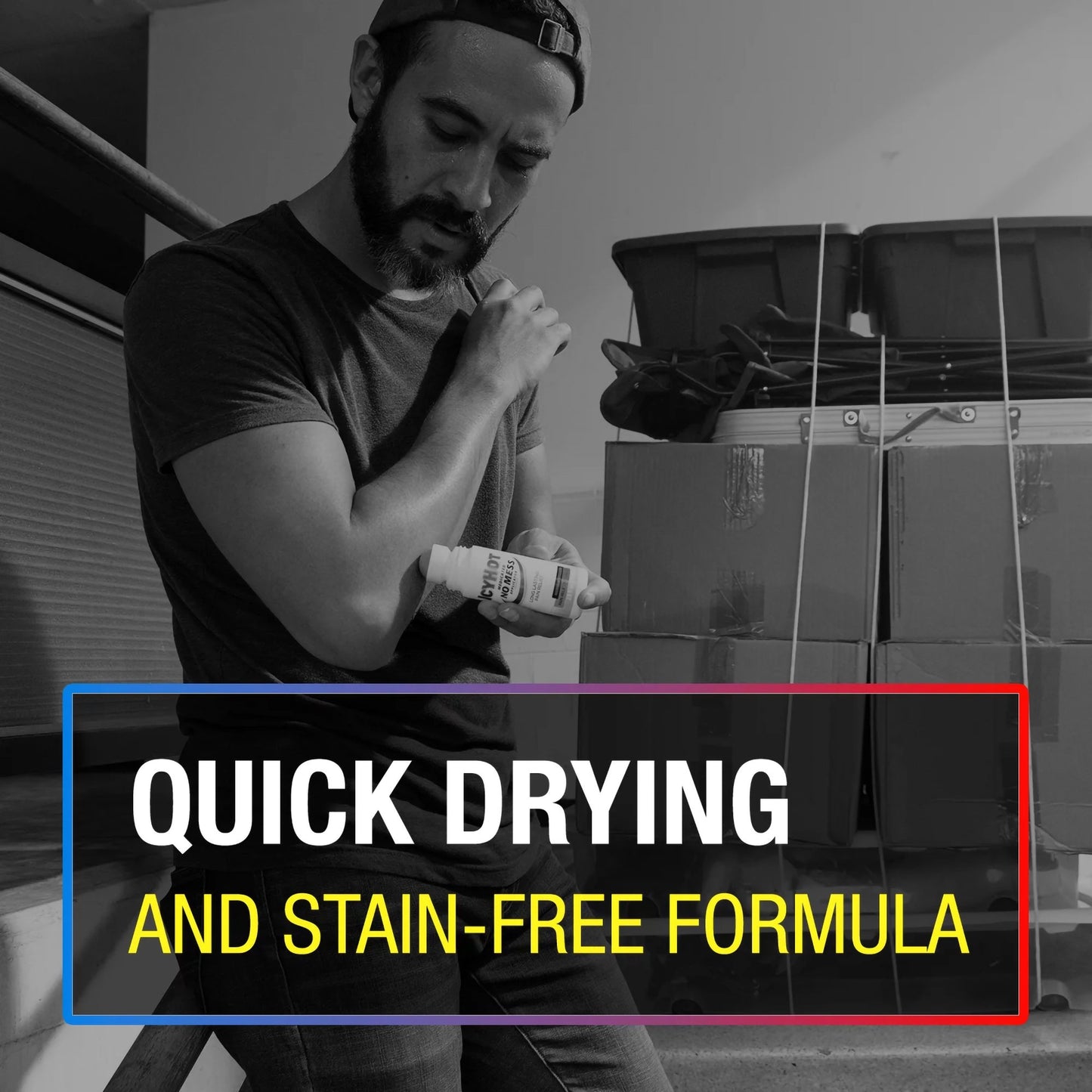 Icy Hot Original No Mess Applicator Pain Relief Roll-On 04116700910