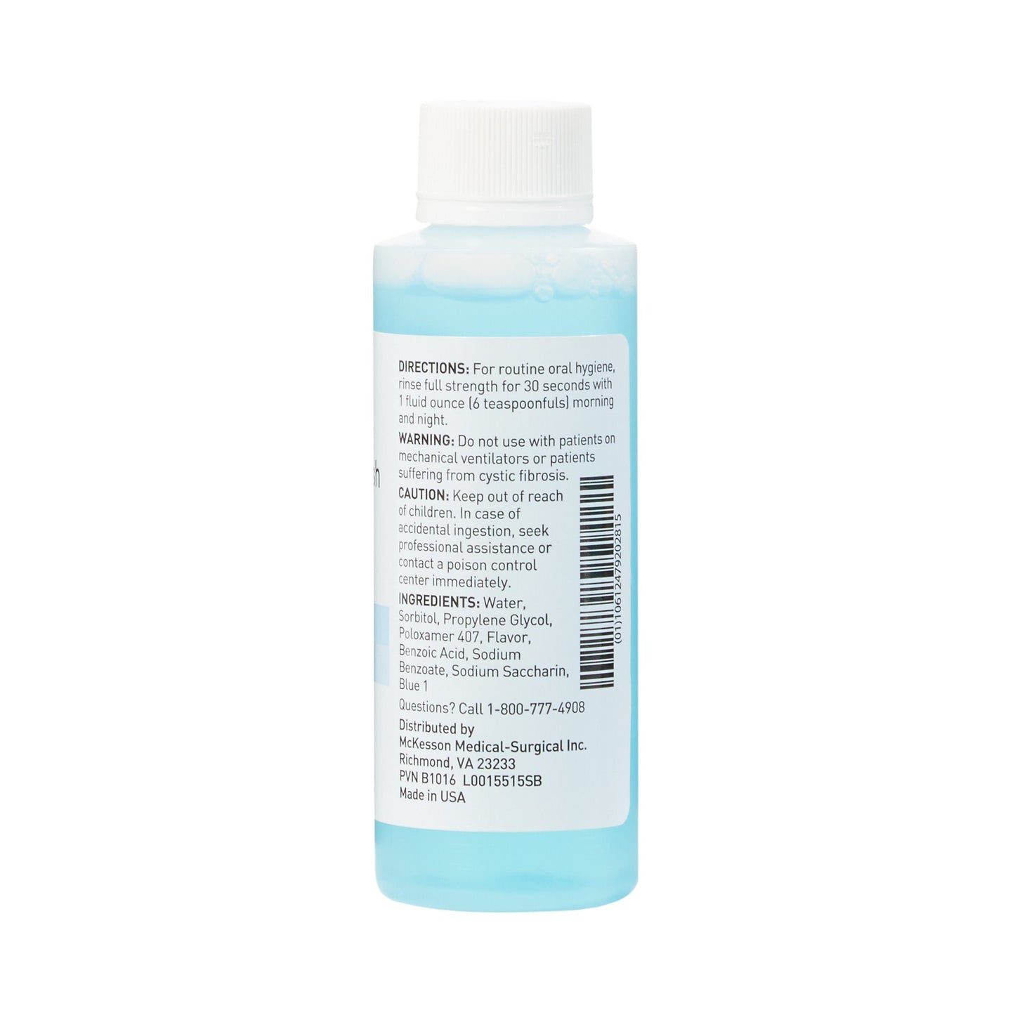 McKesson Mouthwash, 4 oz Bottle 150-MW4OZ