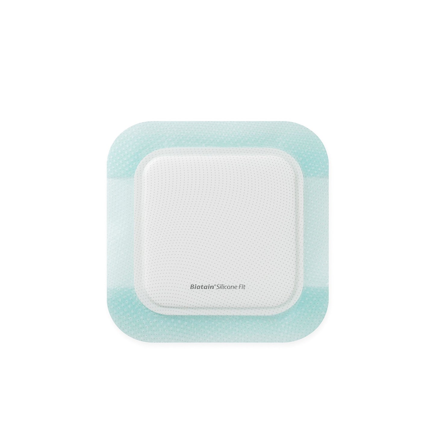 Silicone Foam Dressing Biatain® Silicone Fit 7 X 7 Inch With Border Film Backing Silicone Adhesive Square Sterile 37542