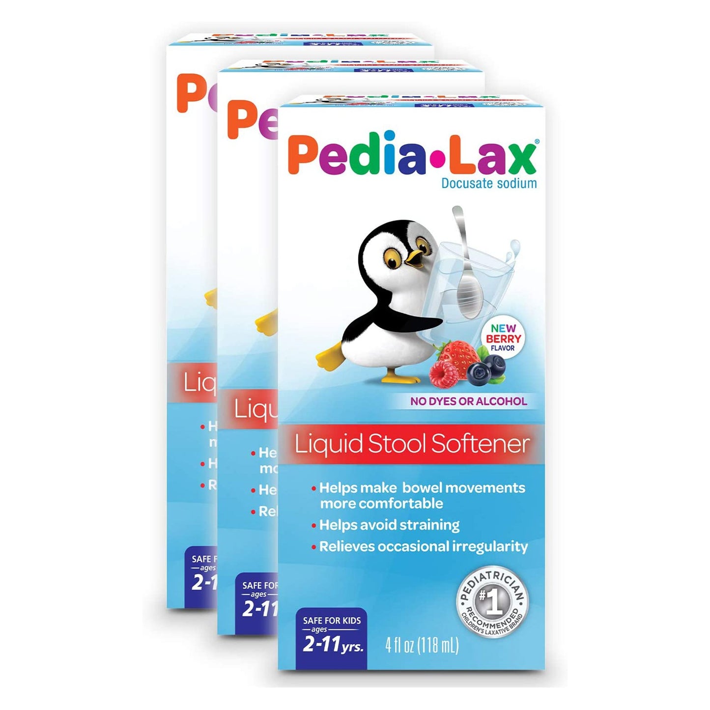 Pedia-Lax® Liquid Stool Softener Berry Flavor 30132000106