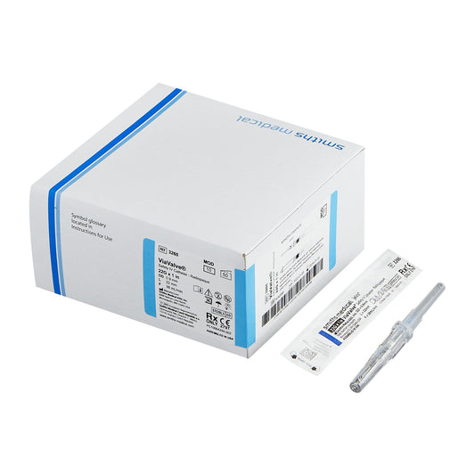 Smiths Medical ASD, Inc. ViaValve Peripheral IV Catheter 326010, Box of 50