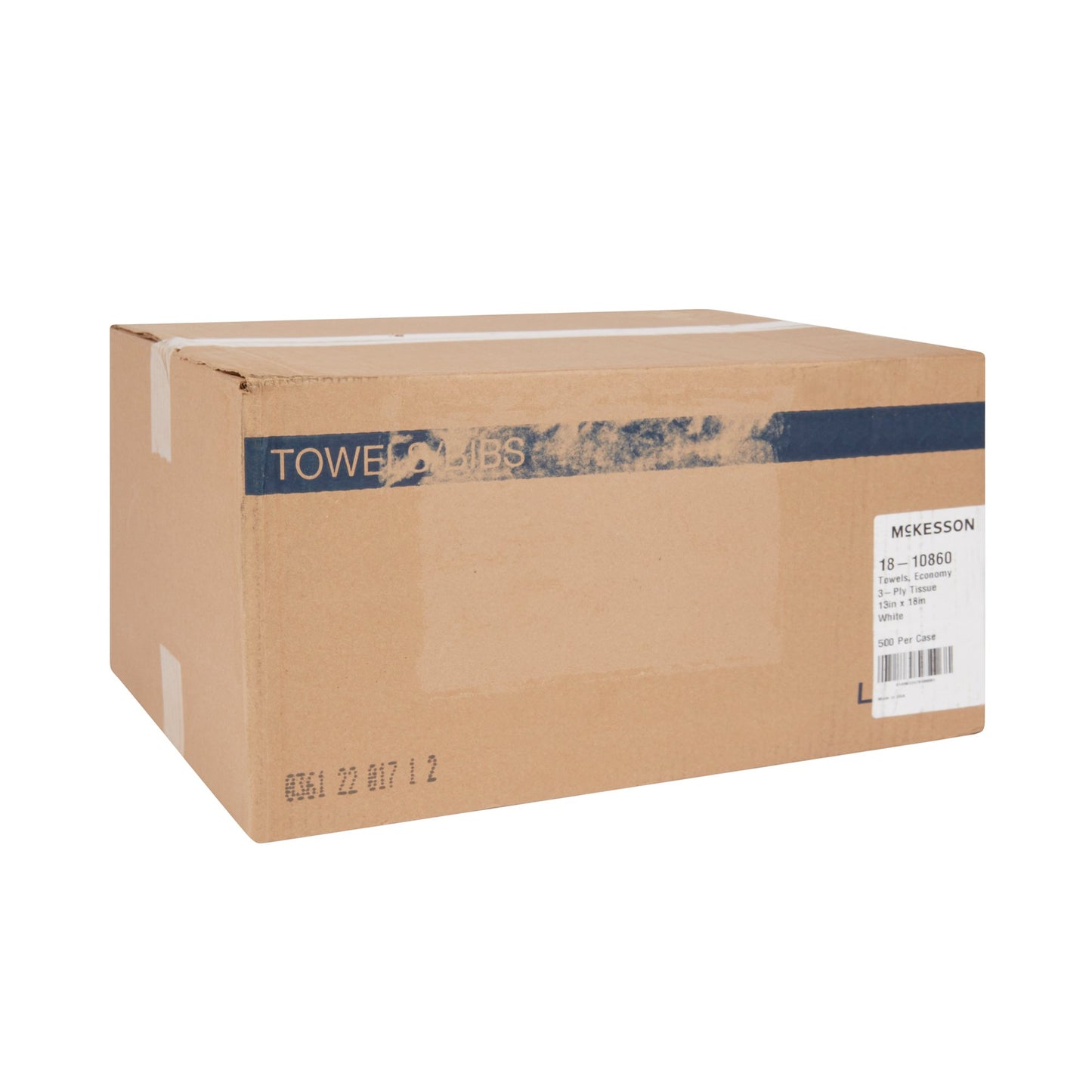 McKesson Nonsterile White Procedure Towels, 13 x 18 Inch 18-10860