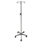 IV Stand Floor Stand 2 Hooks 5 Legs with Casters 16-11350