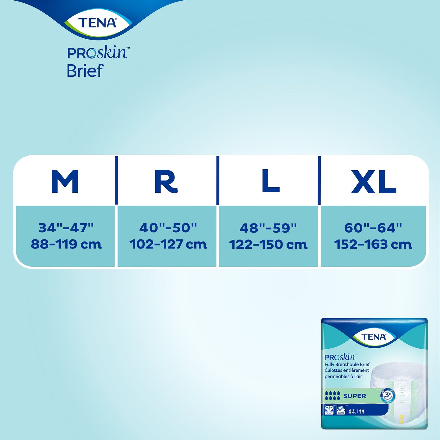 Tena Super Adult Heavy-Absorbent Incontinence Brief, Extra Large 68011