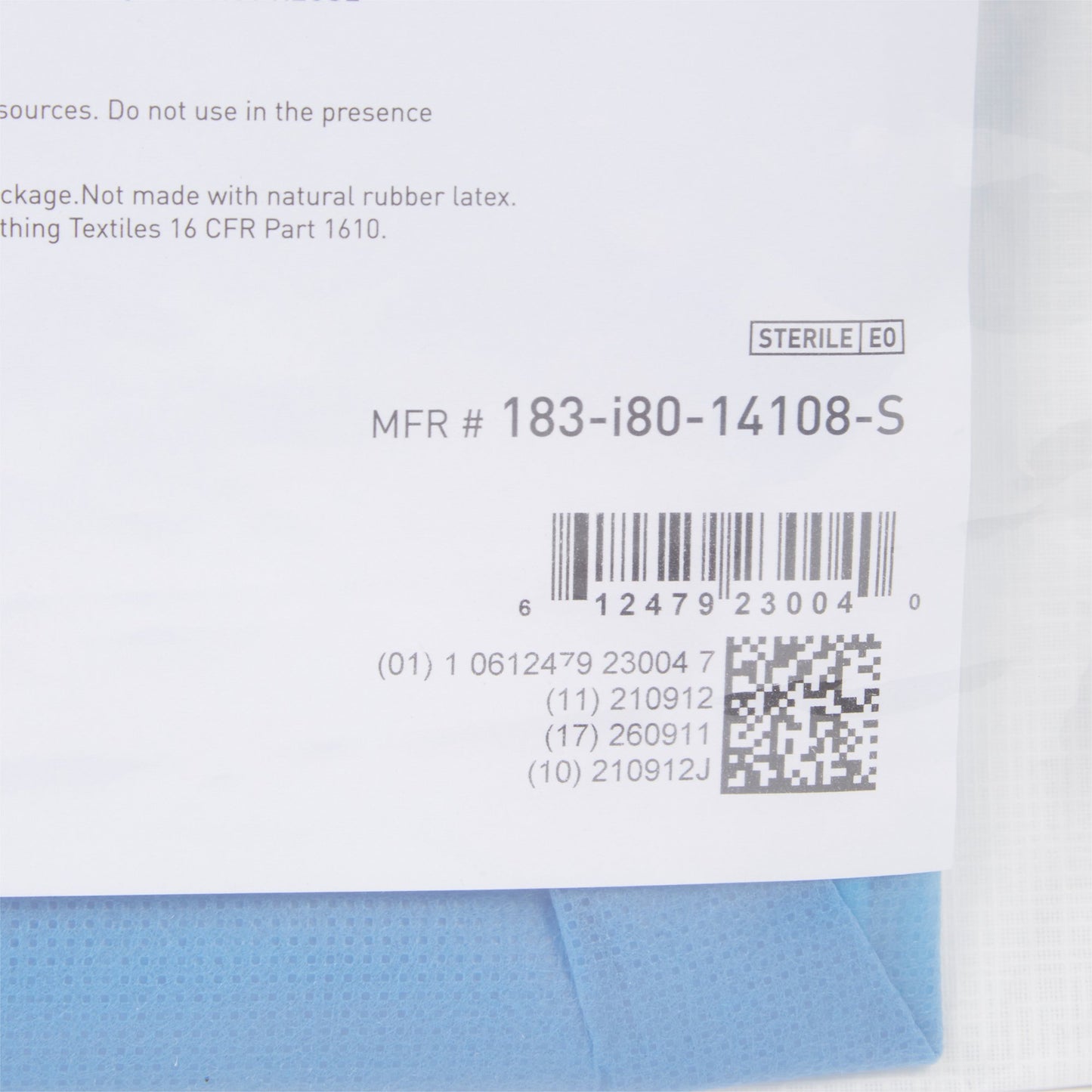 McKesson Sterile Under Buttocks Obstetrics / Gynecology Drape, 29 x 44 Inch 183-I80-14108-S