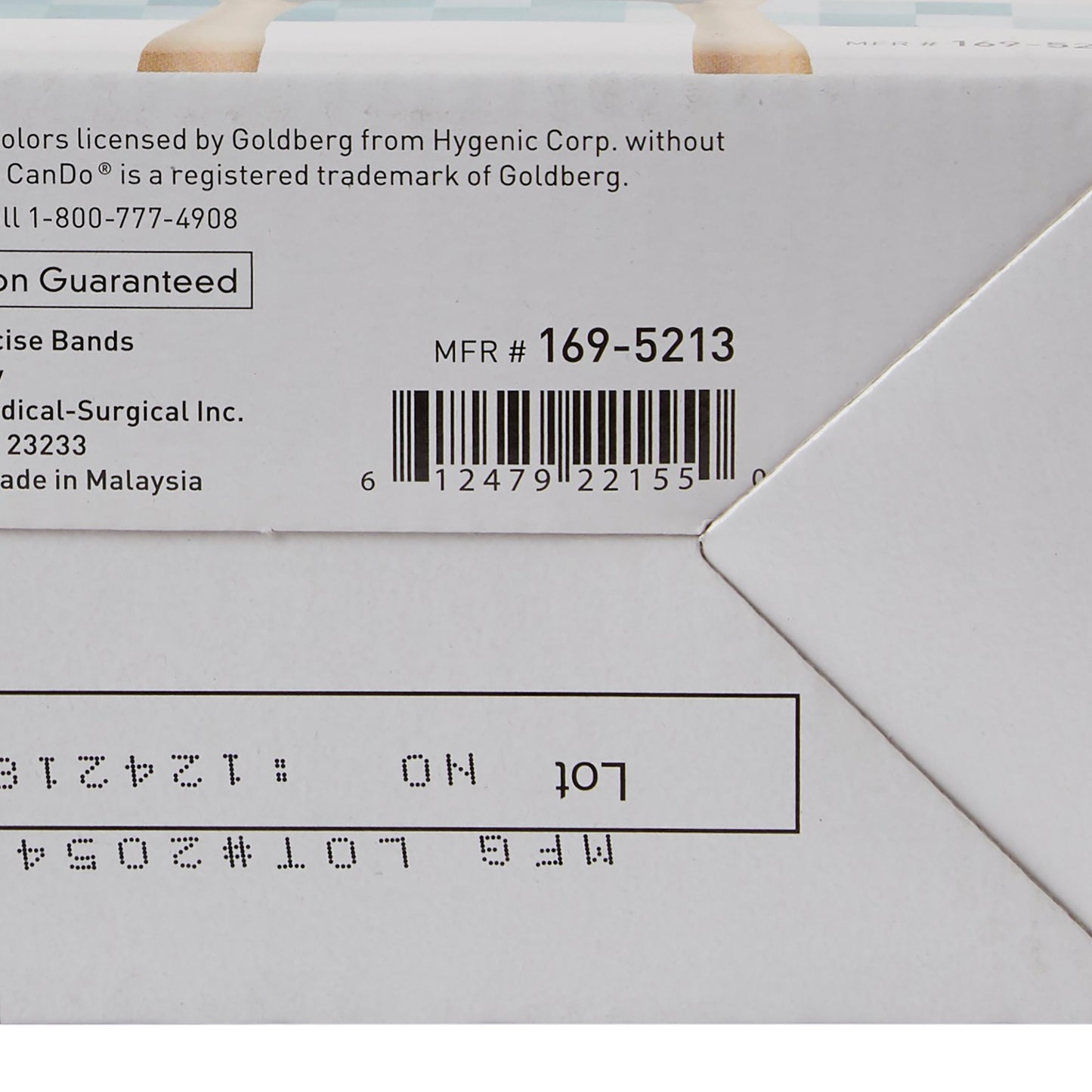 McKesson Exercise Resistance Band, Green, 5 Inch x 6 Yard, Medium Resistance 169-5213