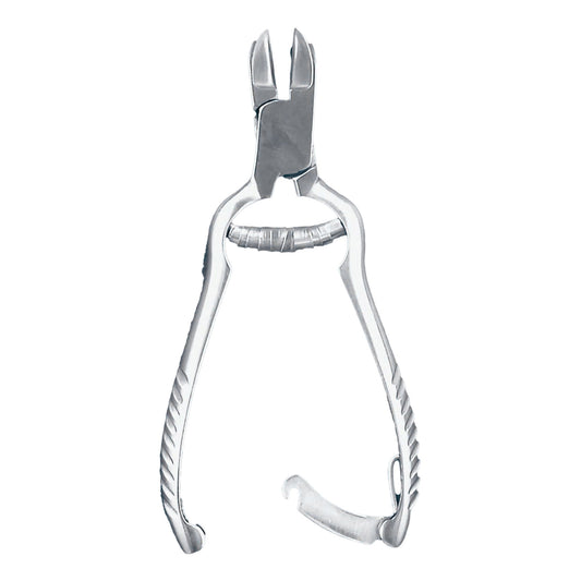 Nail Nipper McKesson Concave Jaw 4-1/2 Inch Length Chrome Covered Stainless Steel - 43-2-489