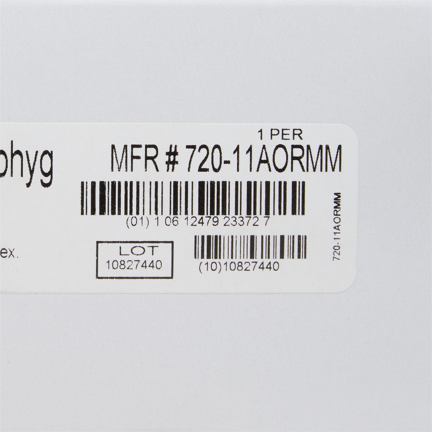 McKesson Deluxe Aneroid Sphygmomanometer with Adult Cuff, 2-Tube, Pocket Size 720-11AORMM