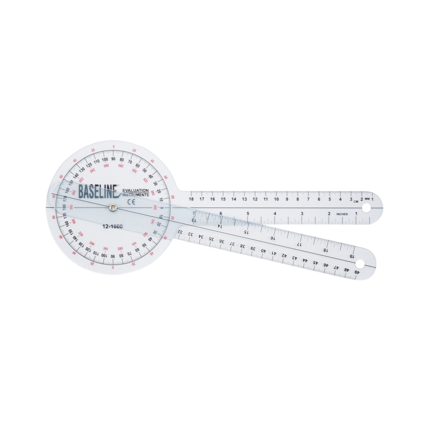 Baseline® Goniometer, 12 Inch Arms 12-1000