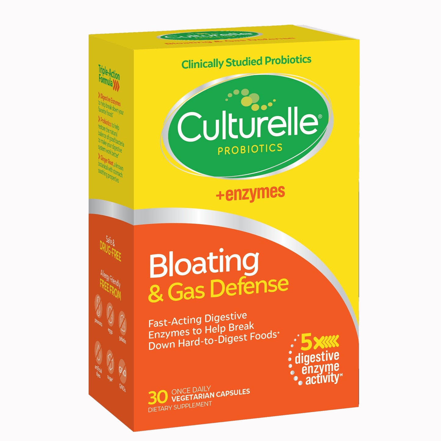 Culturelle® Bloating & Gas Defense Capsules 049100401829
