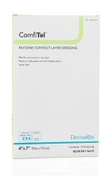 Wound Contact Layer Dressing ComfiTel™ 4 X 7 Inch Sterile - 56470