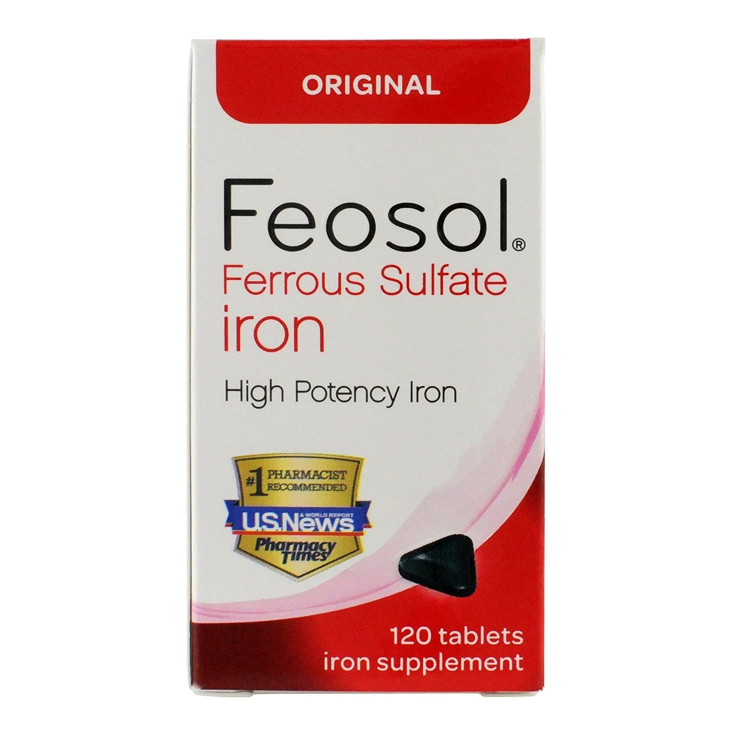 Feosol Ferrous Sulfate Iron Tablets Original 34601709712
