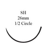 Absorbable Suture with Needle Coated Vicryl™ Polyglactin 910 SH 1/2 Circle Taper Point Needle Size 2-0 Braided - J417H